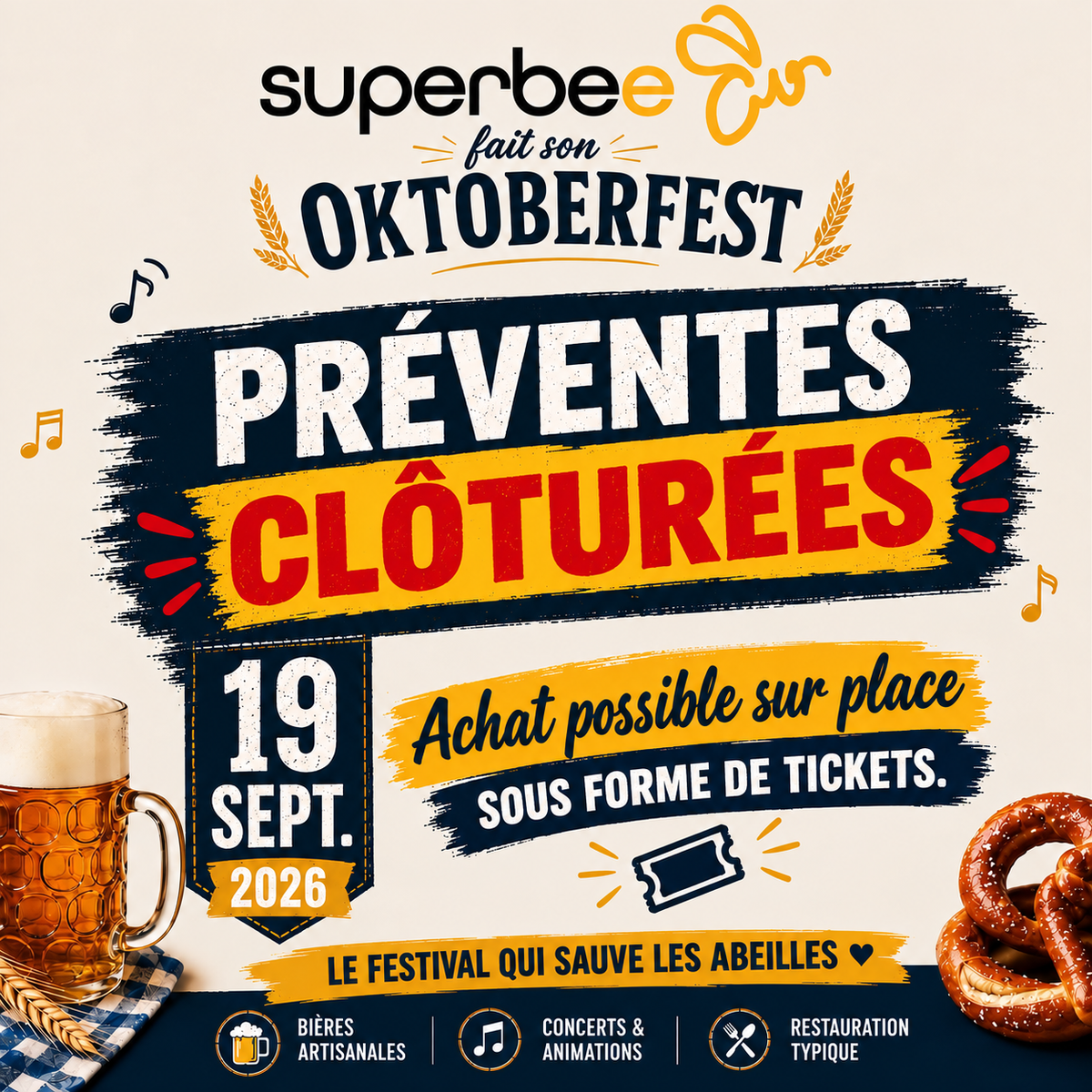 Pré-Ventes Superbee'Fest 2026