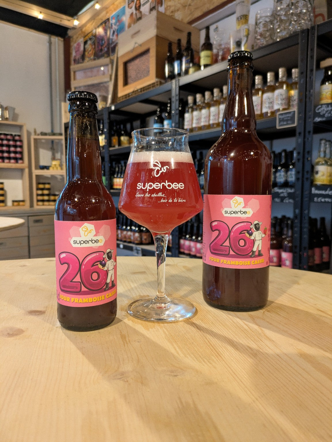 Sour framboise cassis 26 Superbee