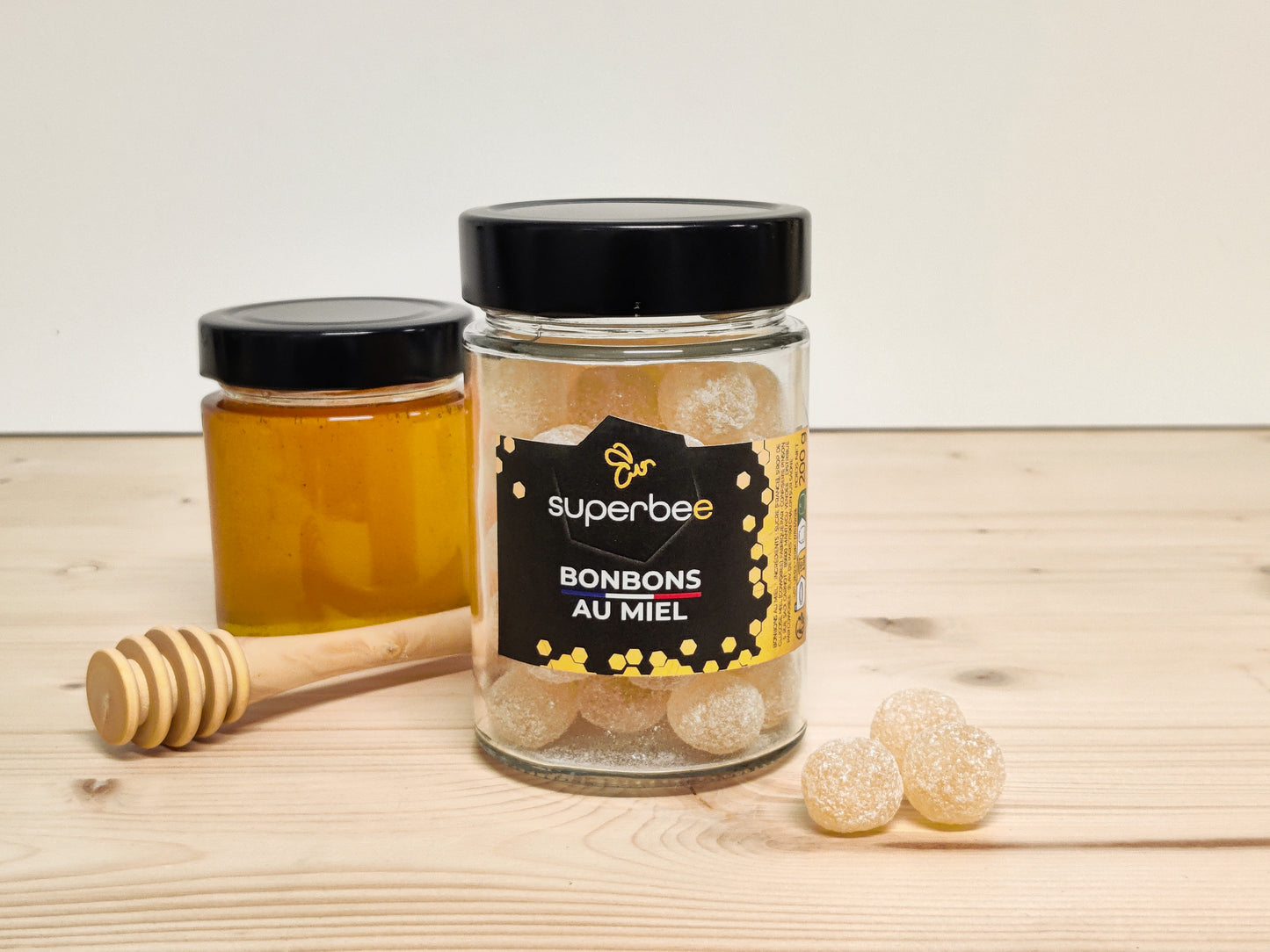 Bonbons - Boules fourrées au miel bourguignon