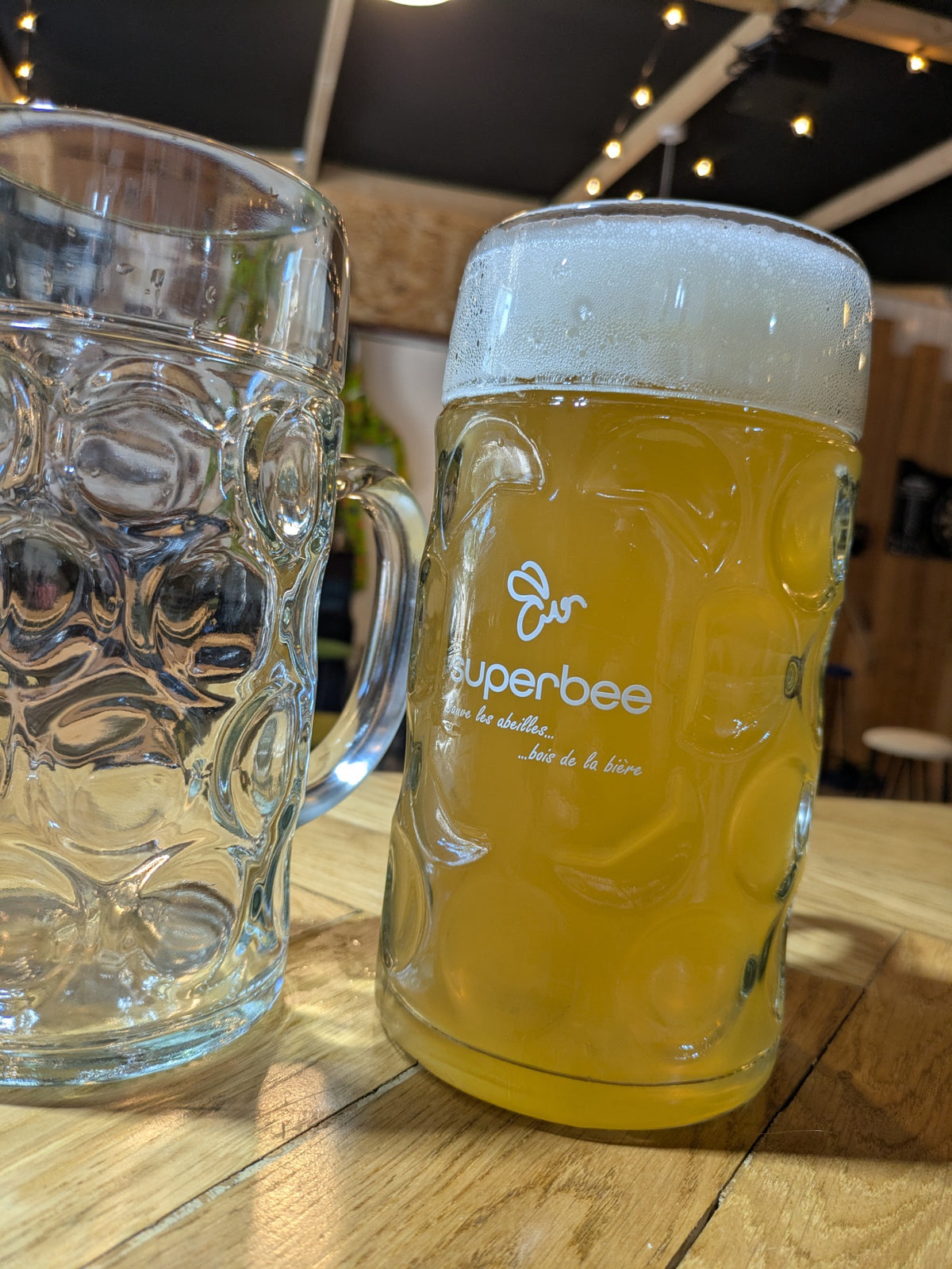 Chope Superbee 1 L — photo à la brasserie Superbee