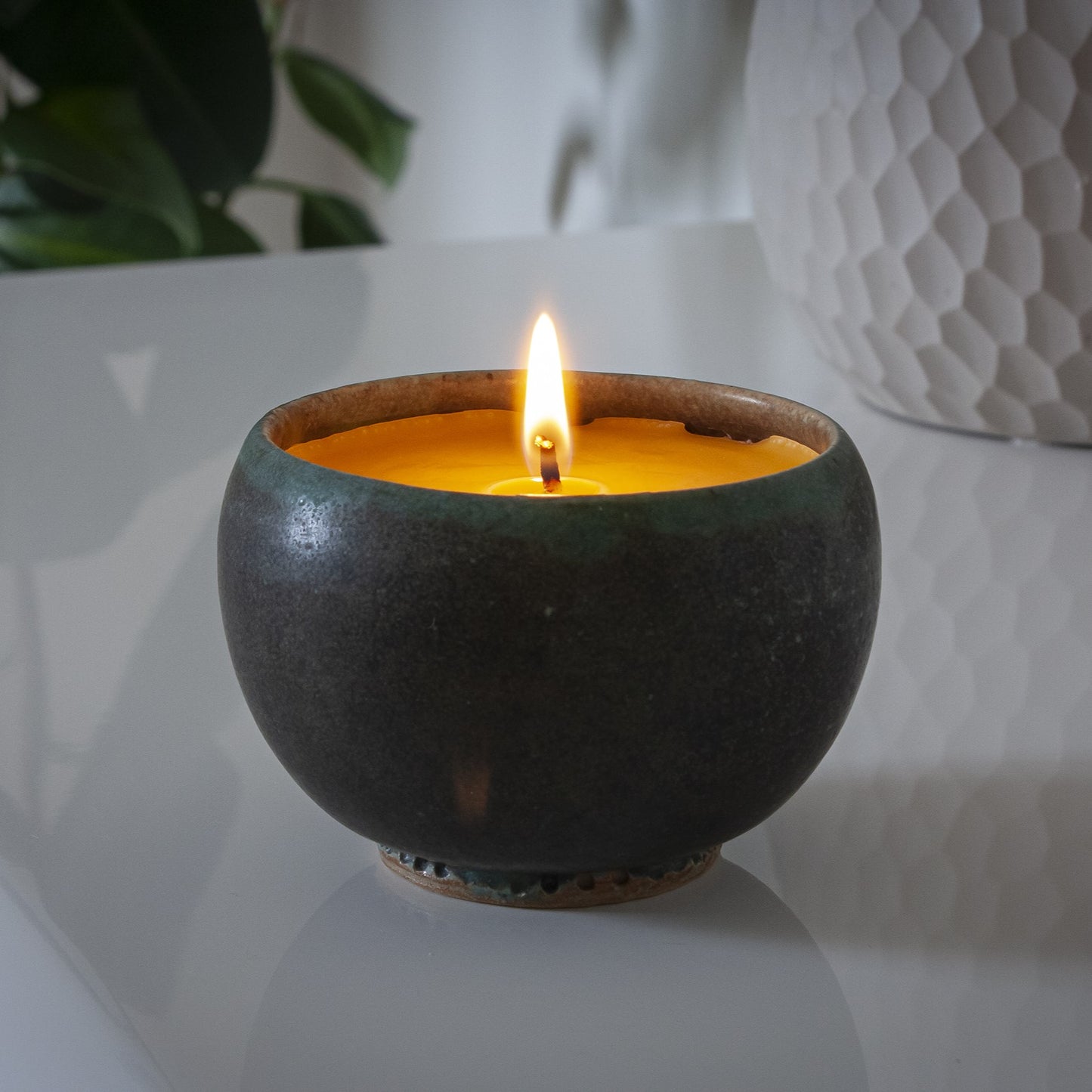 Bougie en cire naturelle d'abeille